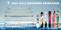 RVL8 2022 Rockered Skiboards